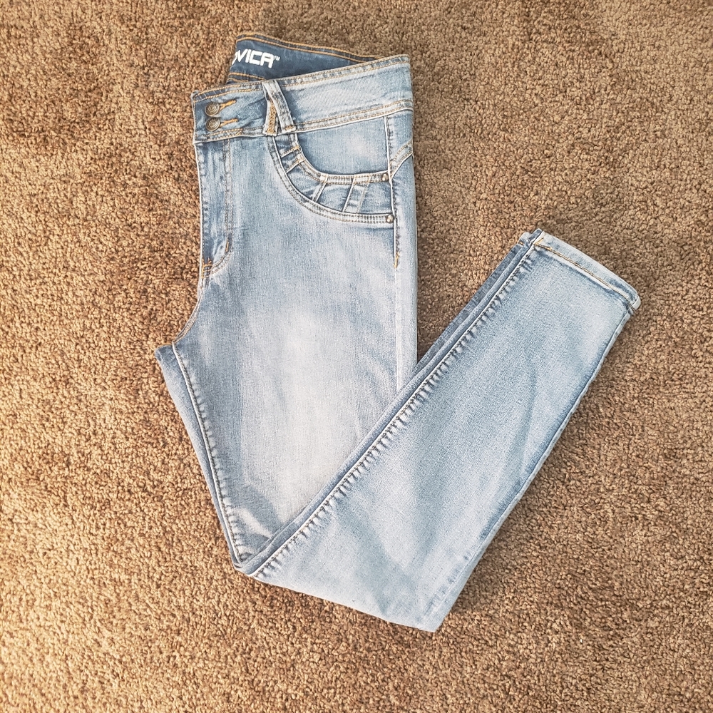 Light blue jeans
